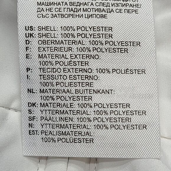 Adidas Jacket Womens Small White Blue Maccabi USA 19th Maccabiah Full Zip Team - Picture 8 of 8